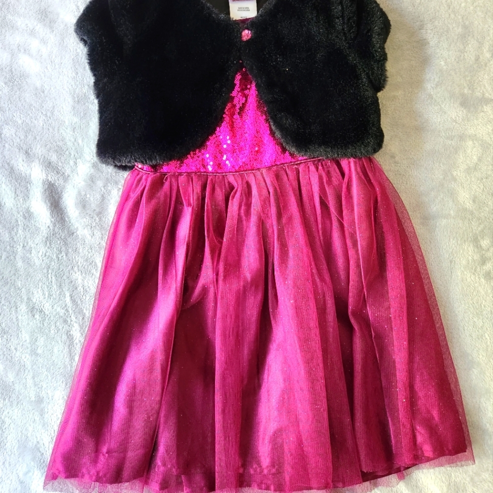 Girls formal 2 piece dress